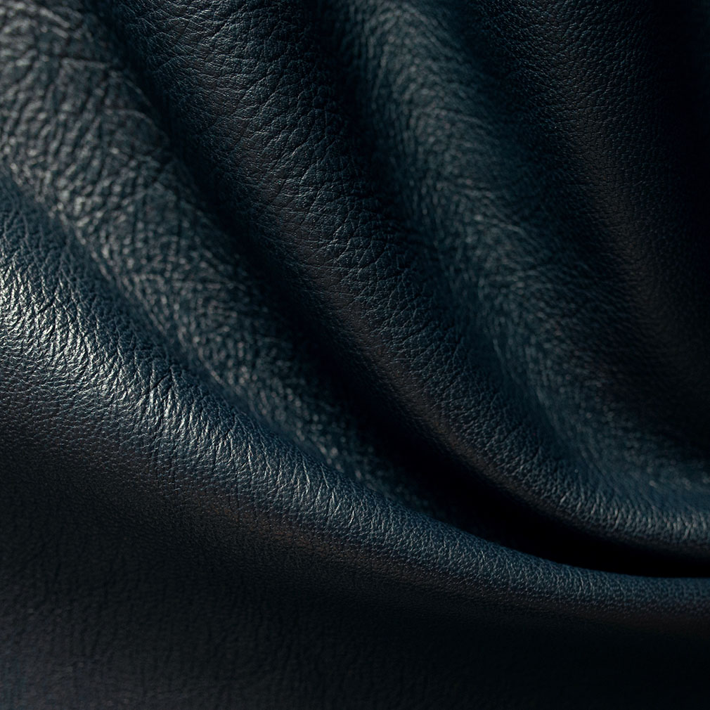 Hand-Bound Genuine Leather Quad - Navy Blue - LDP-HB-RQ-NBL