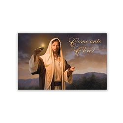 Come Unto Christ  Temple Recommend Holder 