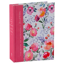 The Book of Mormon Journal Edition - Pink Floral book of mormon journal edition, book of mormon journal