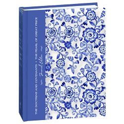 The Doctrine and Covenants and Pearl of Great Price Journal Edition - Blue Floral the doctrine and covenants, pearl of great price, the doctrine and covenants journal, pearl of great price journal, scripture journal, journal scriptures, lds journal, latter day saint journal, d&c, d&c journal, d&c journal edition