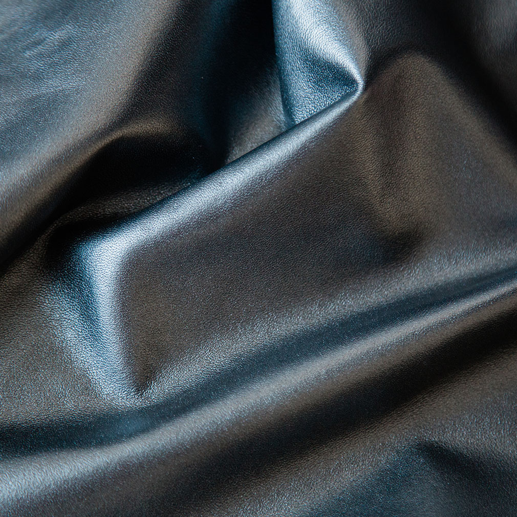 Hand-Bound Genuine Leather Quad - Pearlized Gunmetal - LDP-HB-RQ-PZM