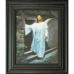 He Lives - 20x23 Black Frame 