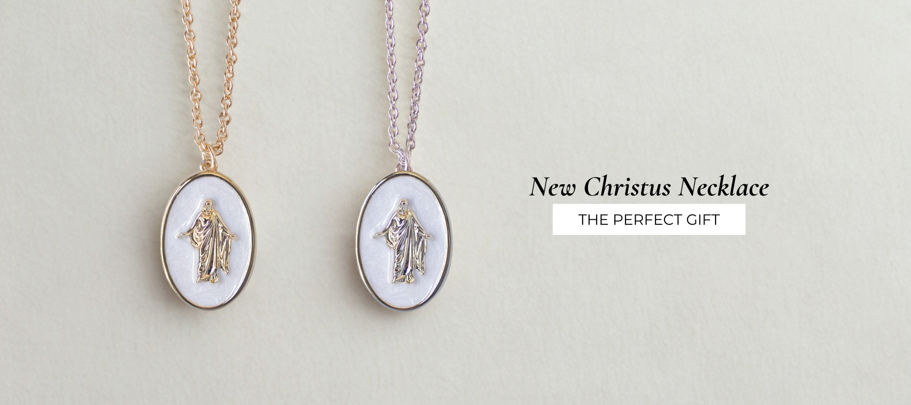 New Enamel Christus Necklace