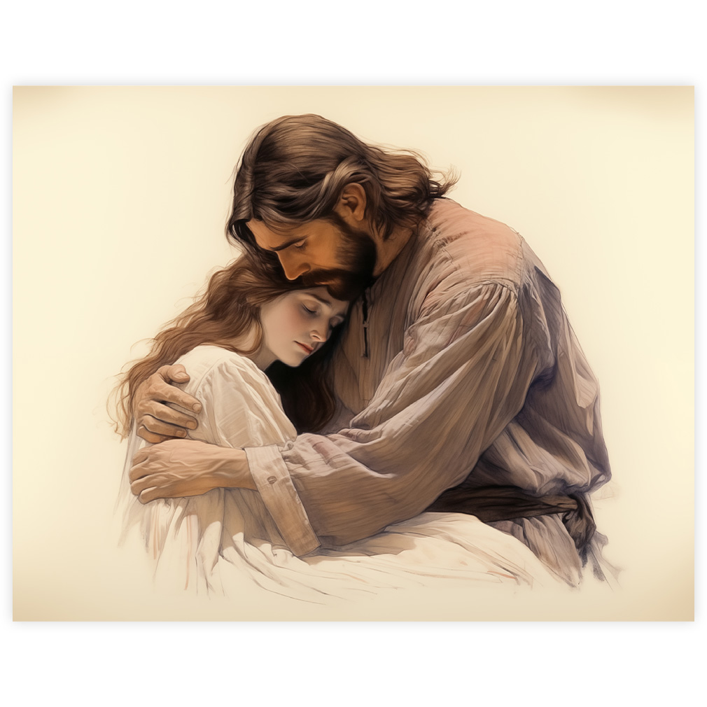 Dear Redeemer - Framed/Unframed Wall Art lds art, jesus lds art, framed lds art, lds artwork, lds wall art, jesus christ lds art