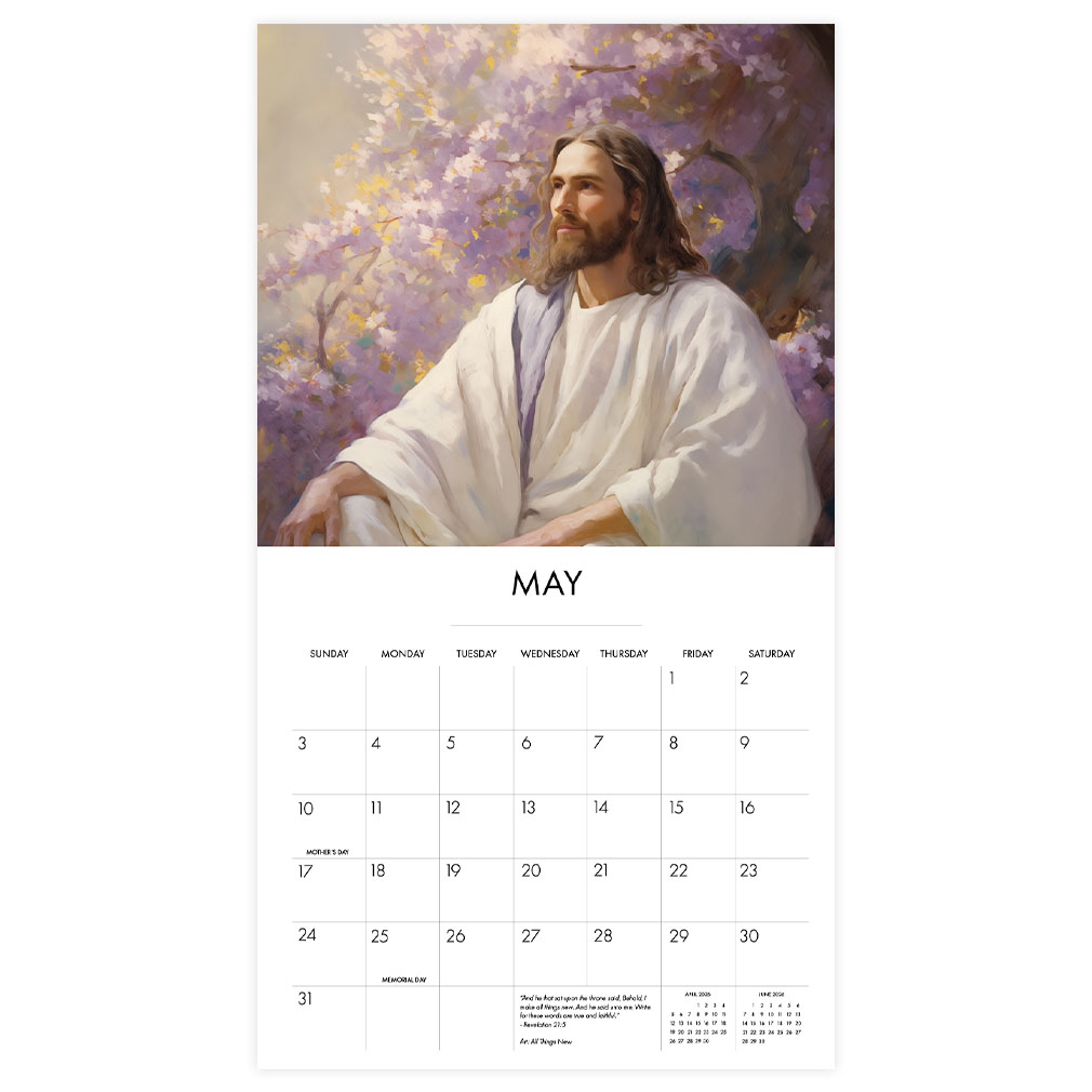 Abide With Me 2026 Calendar - LDP-CAL-AWM