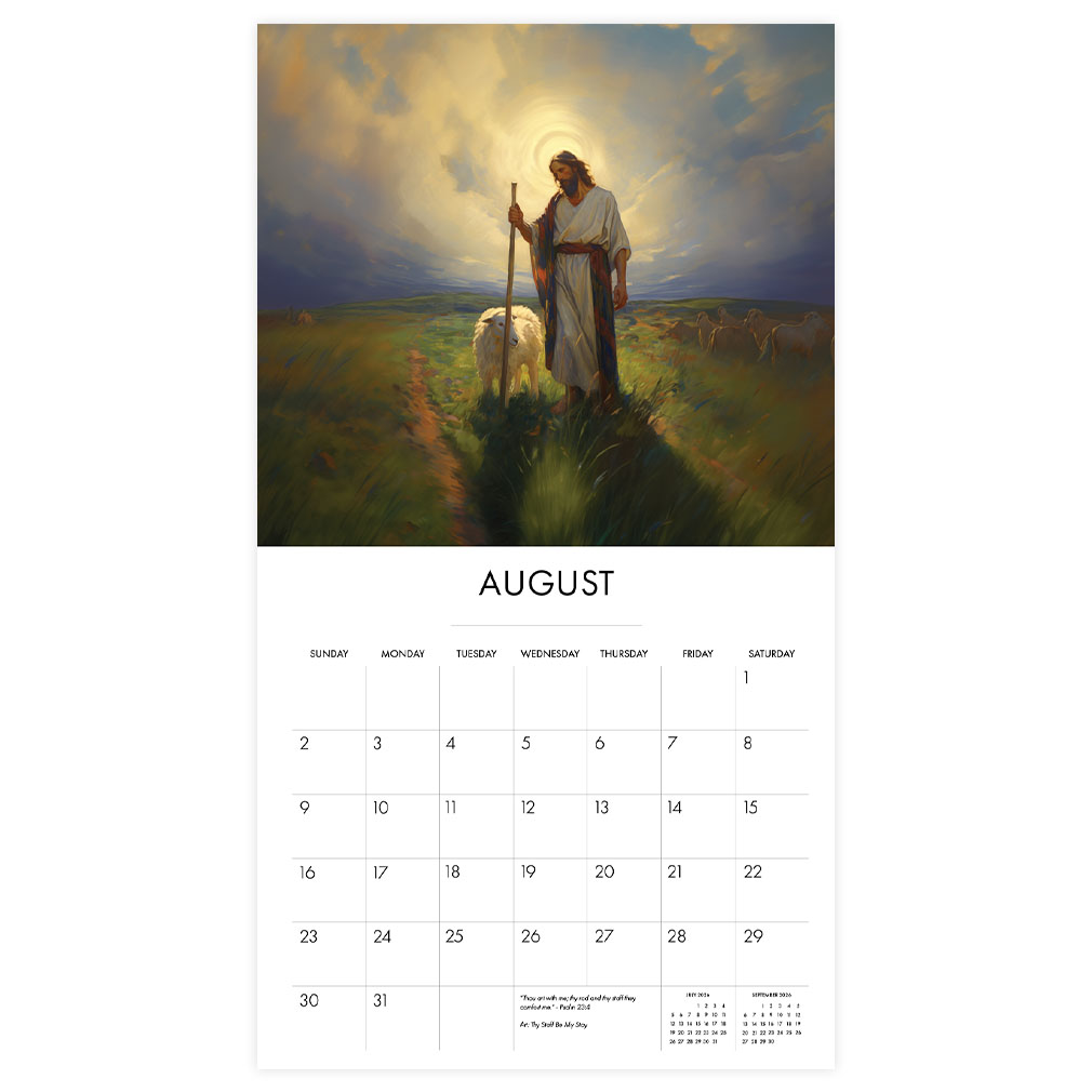 Abide With Me 2026 Calendar - LDP-CAL-AWM