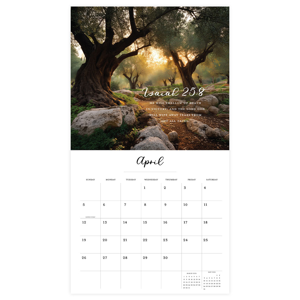For the Beauty of the Earth 2026 Calendar - LDP-CAL-FBE