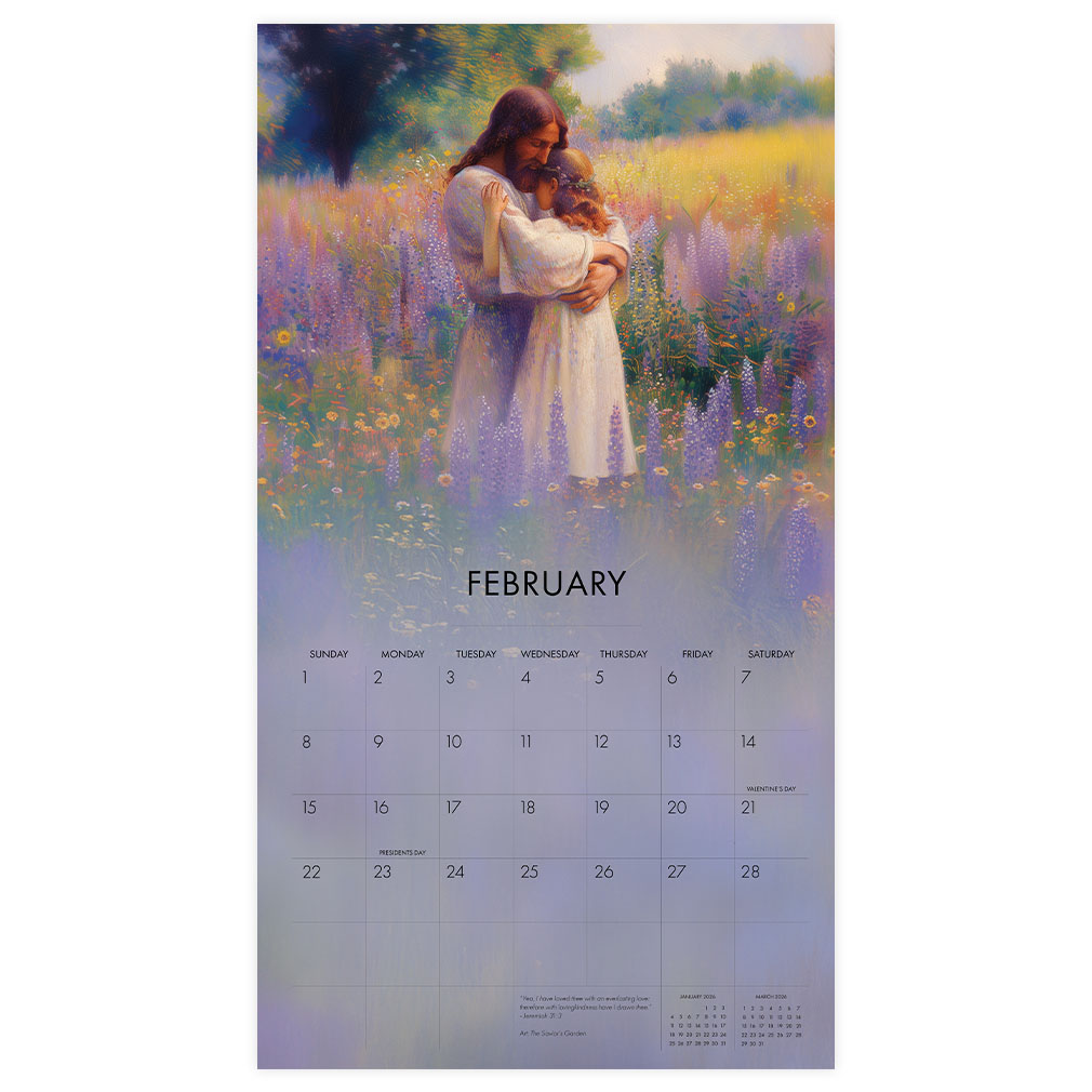 How Great Thou Art 2026 Calendar - LDP-CAL-HGTA-26