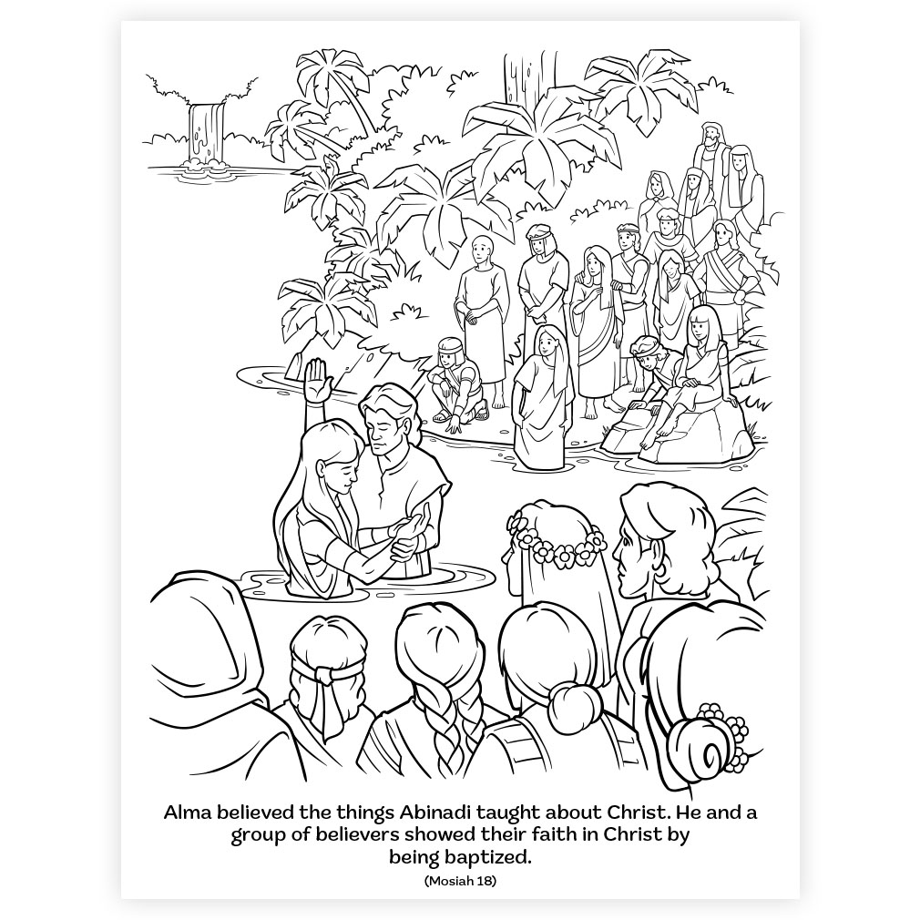 Book of Mormon Coloring &amp; Activity Book - LDP-CB-BOM