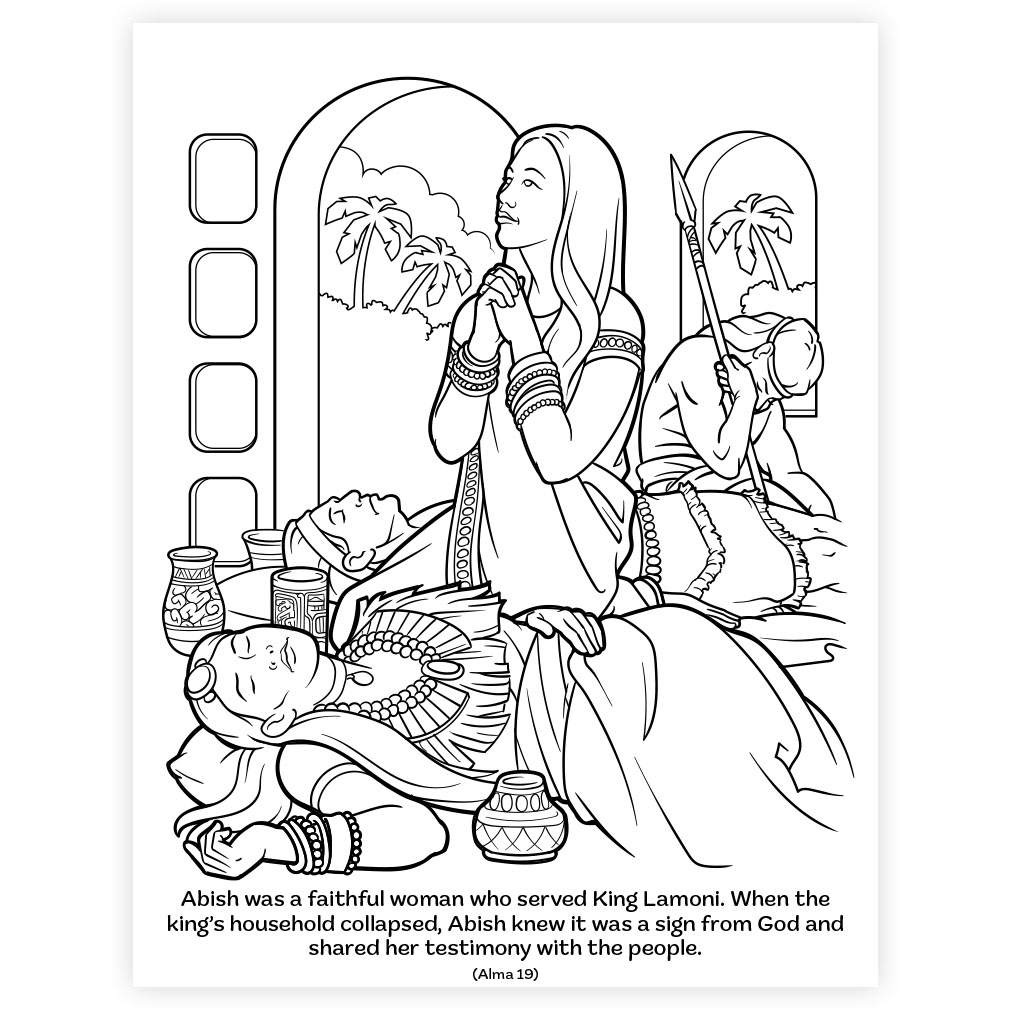 Book of Mormon Coloring &amp; Activity Book - LDP-CB-BOM