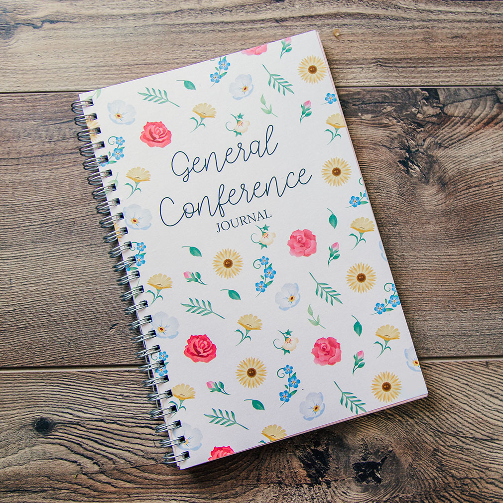 General Conference Journal lds study journal, gospel study journal, conference journal, conference notes, general conference, general conference notes, general conference talks