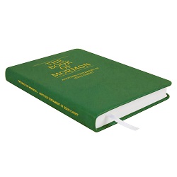 Hand-Bound Genuine Leather Book of Mormon - Emerald Green green lds scriptures, custom lds scriptures, green lds scripture, green Book of Mormon,color Book of Mormon scriptures,green Book of Mormon scriptures