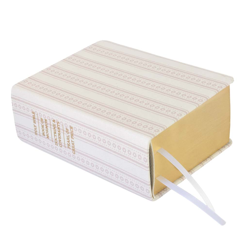 Hand-Bound Genuine Leather Quad - Petal Ribbon - LDP-HB-RQ-PTR