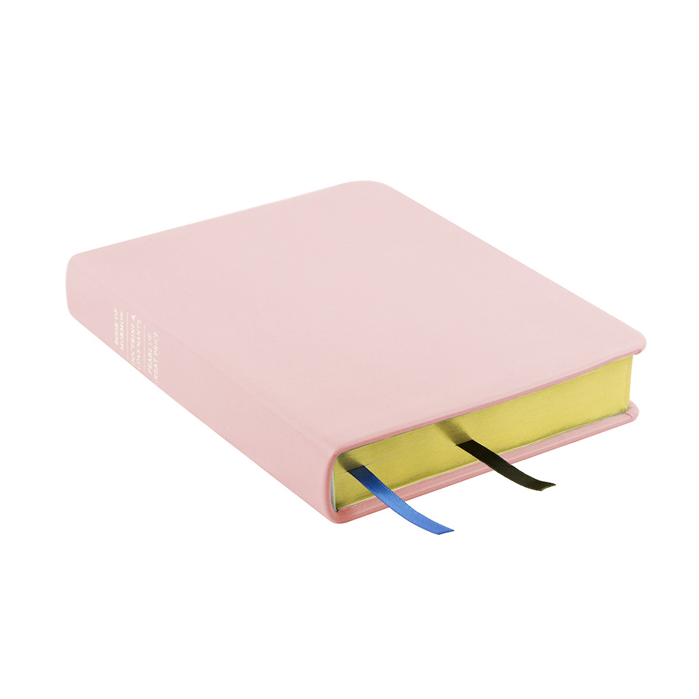 Hand-Bound Genuine Leather Triple - Blush Pink - LDP-HB-RT-BPK