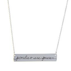 Families are Forever Bar Necklace families are forever necklace, families are forever bar necklace