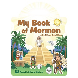 Book of Mormon Jelly Sticker Quiet Book jelly book, jelly books, quiet book, quiet books, book of mormon quiet book, church quiet book, lds quiet book, lds jelly book, jelly quiet book, sticker book, lds sticker book, sticker quiet book