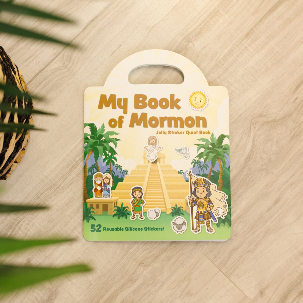 Book of Mormon Jelly Sticker Quiet Book - LDP-JQB-BOM