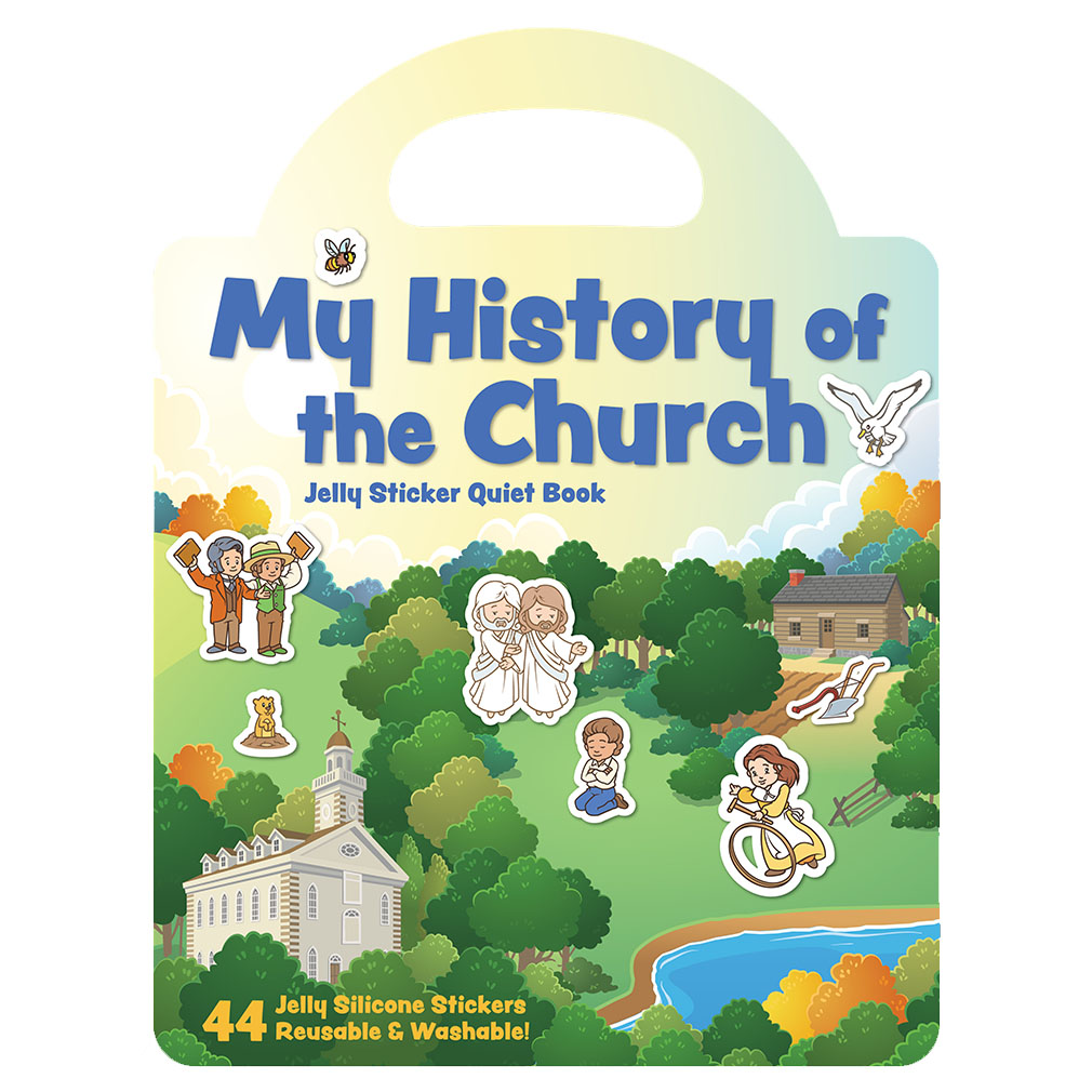 History of the Church Jelly Sticker Quiet Book  - LDP-JQB-CH