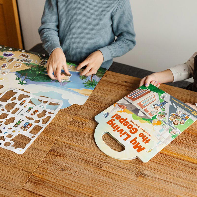 Book of Mormon Jelly Sticker Quiet Book - LDP-JQB-BOM