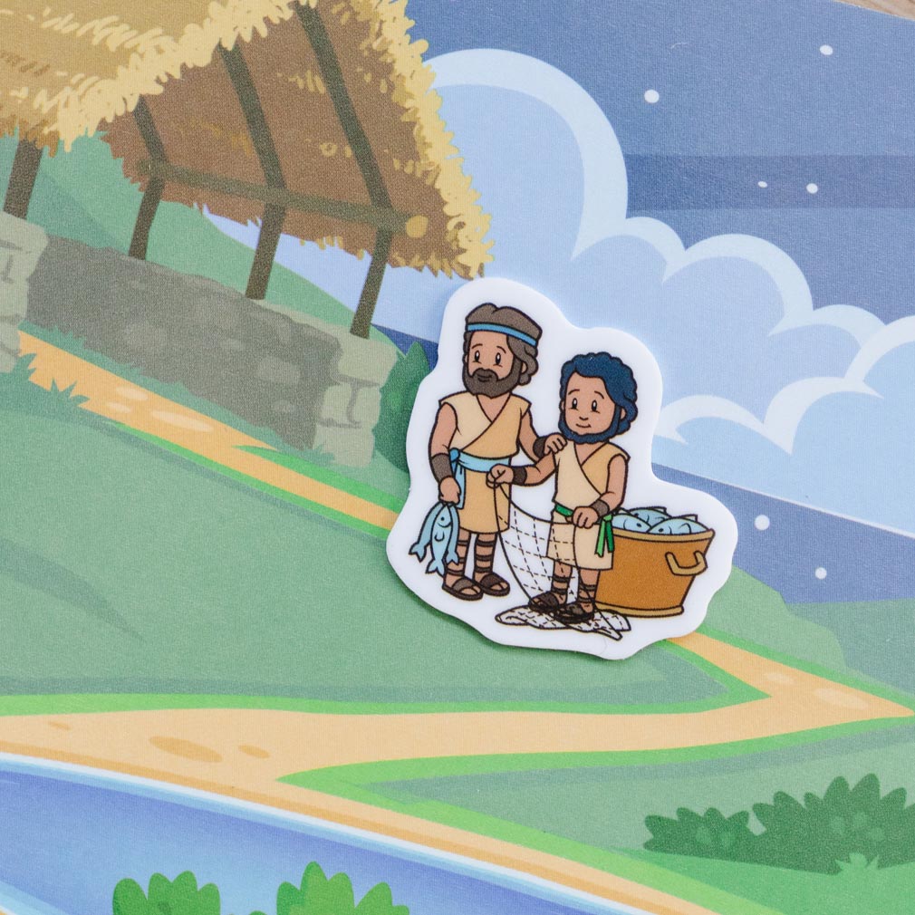 New Testament Jelly Sticker Quiet Book - LDP-JQB-NT