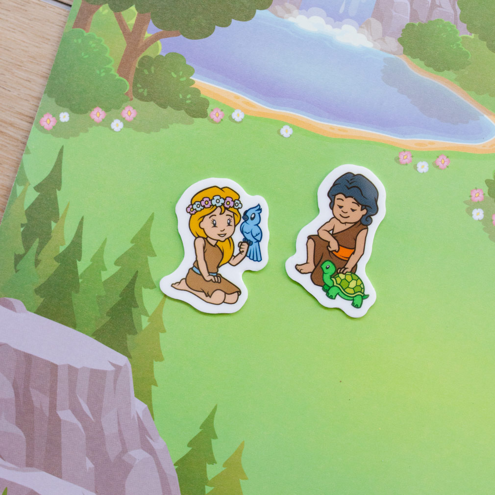 Old Testament Jelly Sticker Quiet Book - LDP-JQB-OT