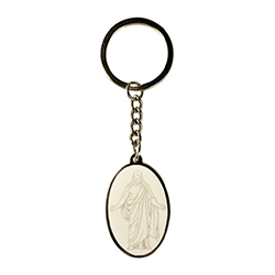 Christus Enamel Keychain keychain, lds keychain, enamel keychain, lds enamel keychain, christus keychain, christus, lds christus