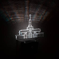 Mount Timpanogos Temple Night Light mount timpanogos temple, mount timpanogos temple decor, mt timpanogos temple art, mount timpanogos temple art, desk light, desk lamp, lds decor, lds gifts, lds temple decor