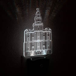 St. George Temple Night Light 