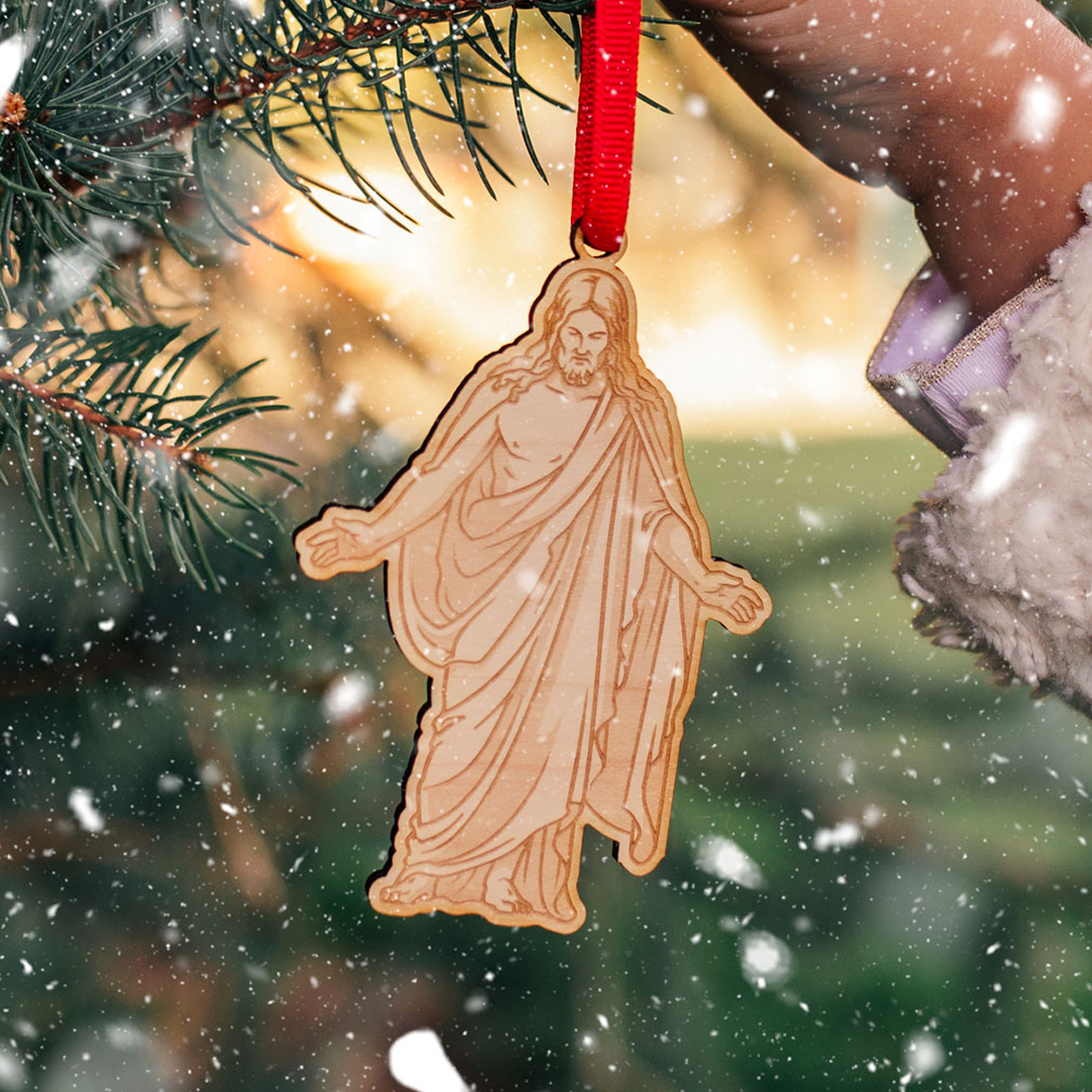 Cutout Christus Ornament - LDP-ORN-CHRIST-CO