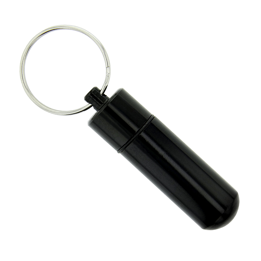 Black Aluminum Oil Vial - LDP-OVL40