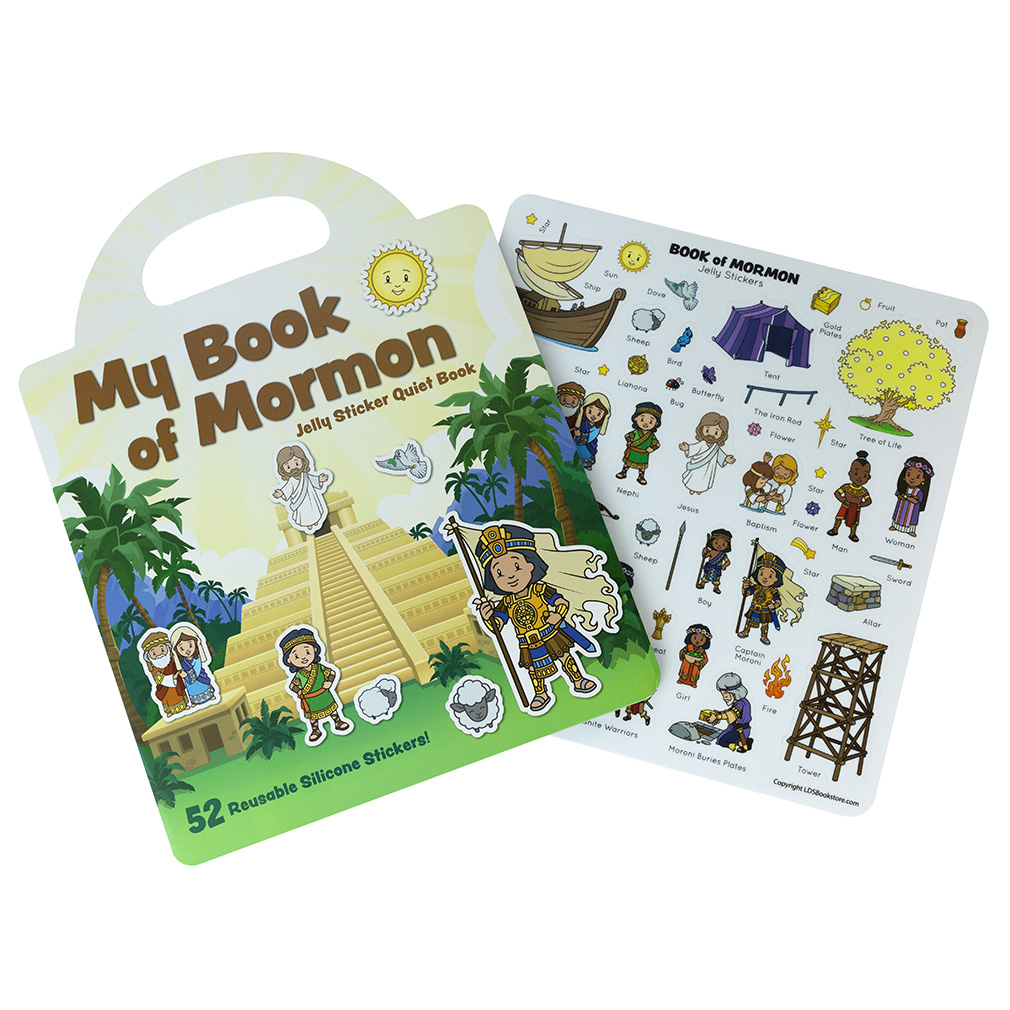 Book of Mormon Jelly Sticker Quiet Book - LDP-JQB-BOM
