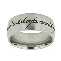 Elvish Choose the Right Ring - Wide Elvish CTR Ring