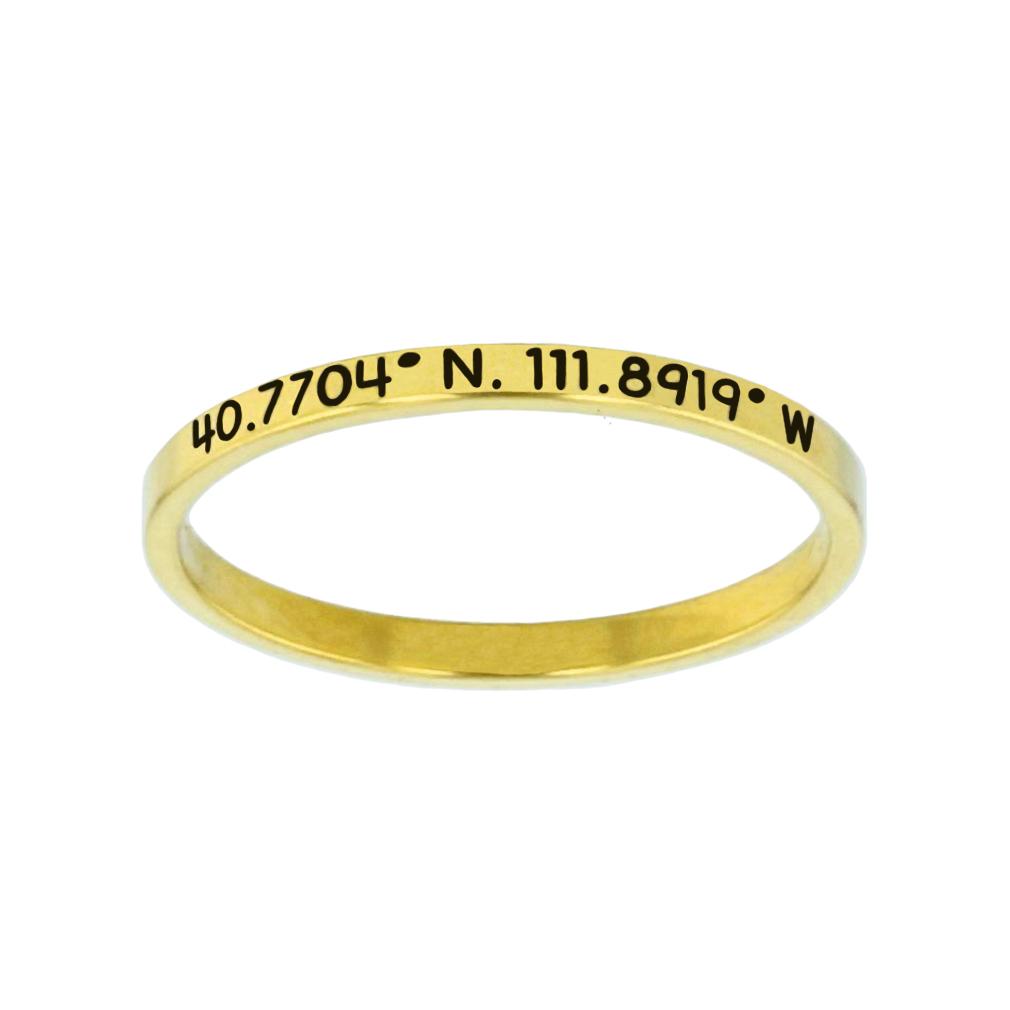 Temple Coordinates Stacking Ring - LDP-RNGP-TEMPCOORD