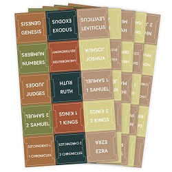 Bible Scripture Tabs - Earth Tones scripture tabs, scripture index, bible tabs, bible index