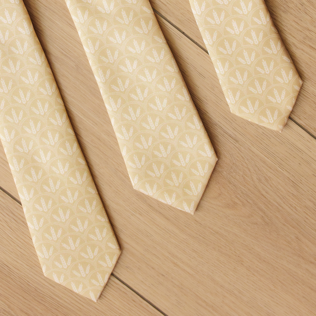 Faithful Harvest Tie - LDP-TIE-WHEAT