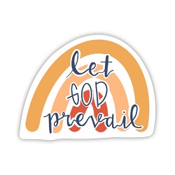Let God Prevail Vinyl Sticker let god prevail sticker, lds scripture sticker, lds water bottle sticker, lds laptop sticker, lds vinyl stickers
