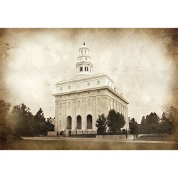 Nauvoo Temple - Vintage 