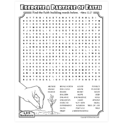 Particle of Faith Activity Page - Digital Download alma activity page, come follow me coloring page, come follow me activity, book of mormon coloring page, come follow me activity page, book of mormon activity page