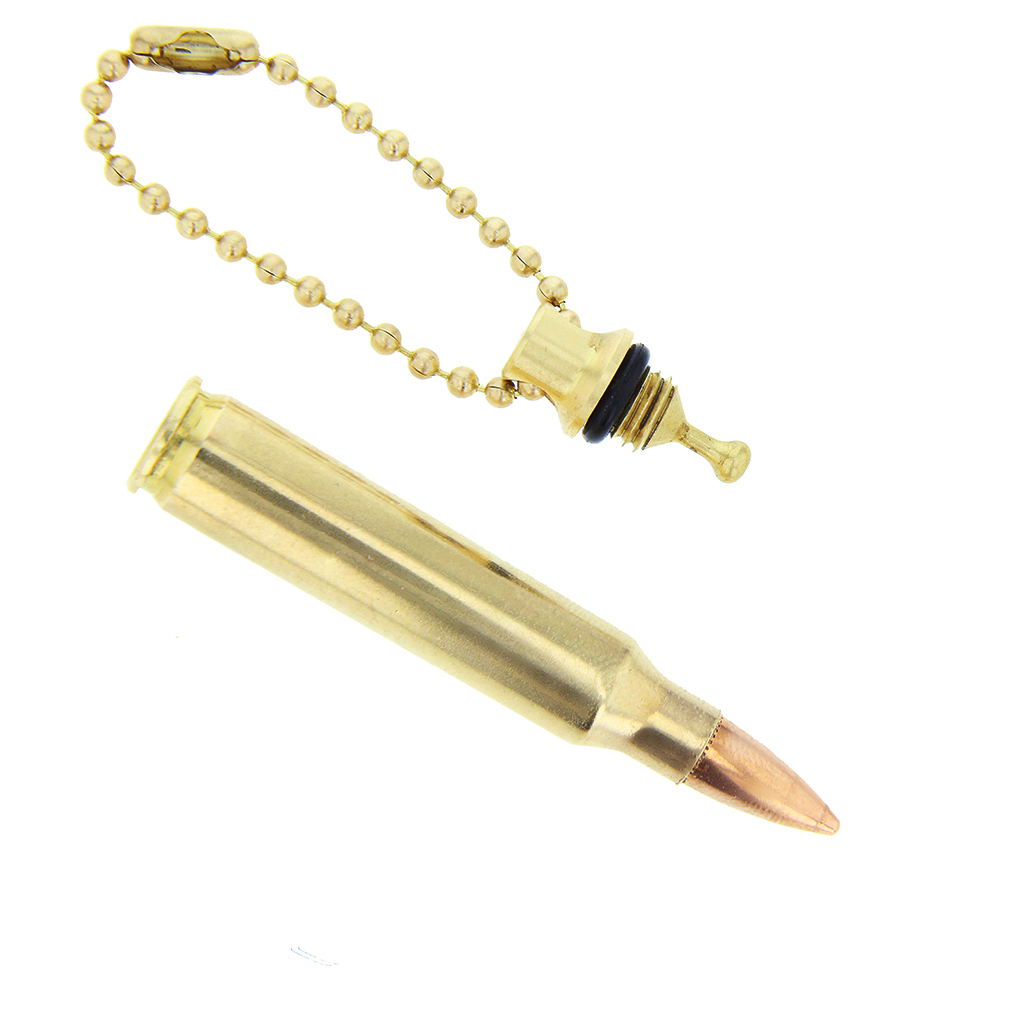223 Bullet Oil Vial Keychain - GTD-223VIAL