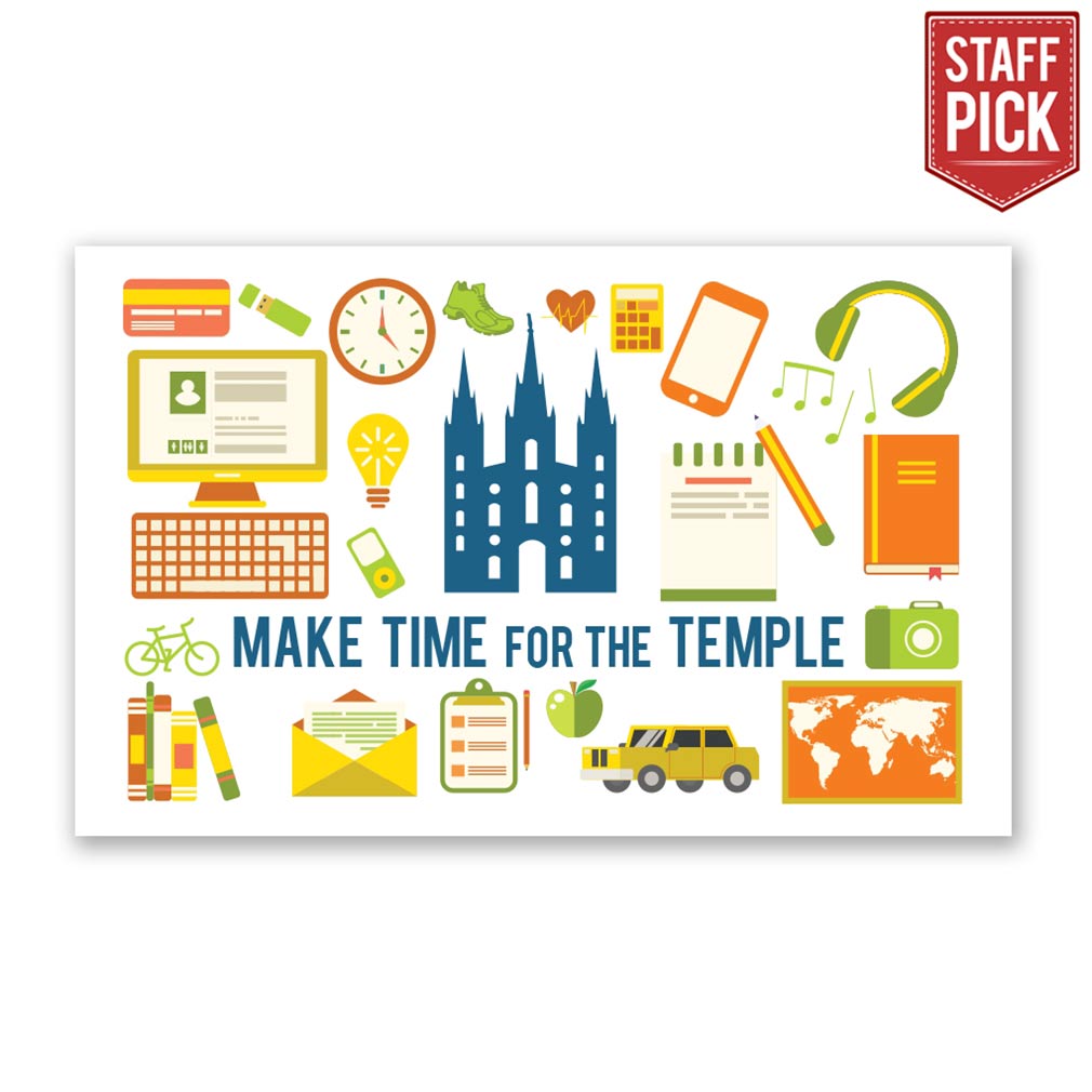 Make Time for the Temple Recommend Holder - LDP-REC10233