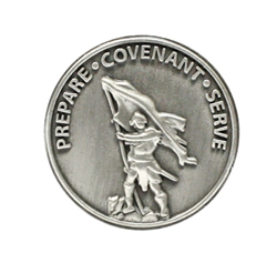 Captain Moroni Tie Tack 