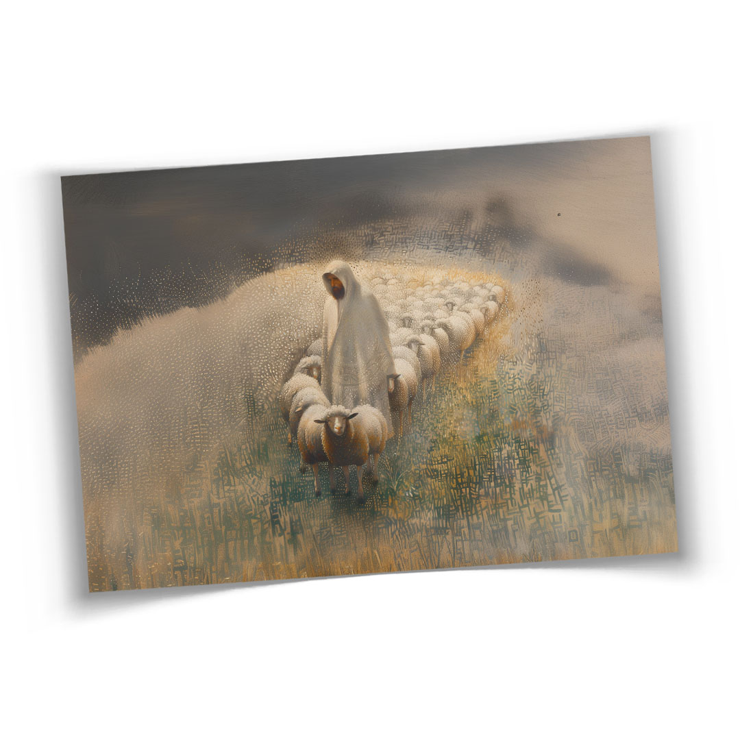 The Lord is My Shepherd - Print framed art, framed lds art, jesus art, framed jesus art, lds art, art print, art prints, lds print, lds prints, lds art print, lds art prints